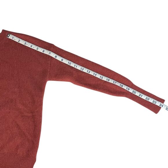 Tahari 100% Cashmere Sweater Women’s Small Soft Crewneck Rose Pink 2-Ply Luxury - Picture 7 of 10